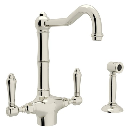 ROHL Single Hole Only Mount, 1 Hole Kitchen Faucet A1679LMWSPN-2